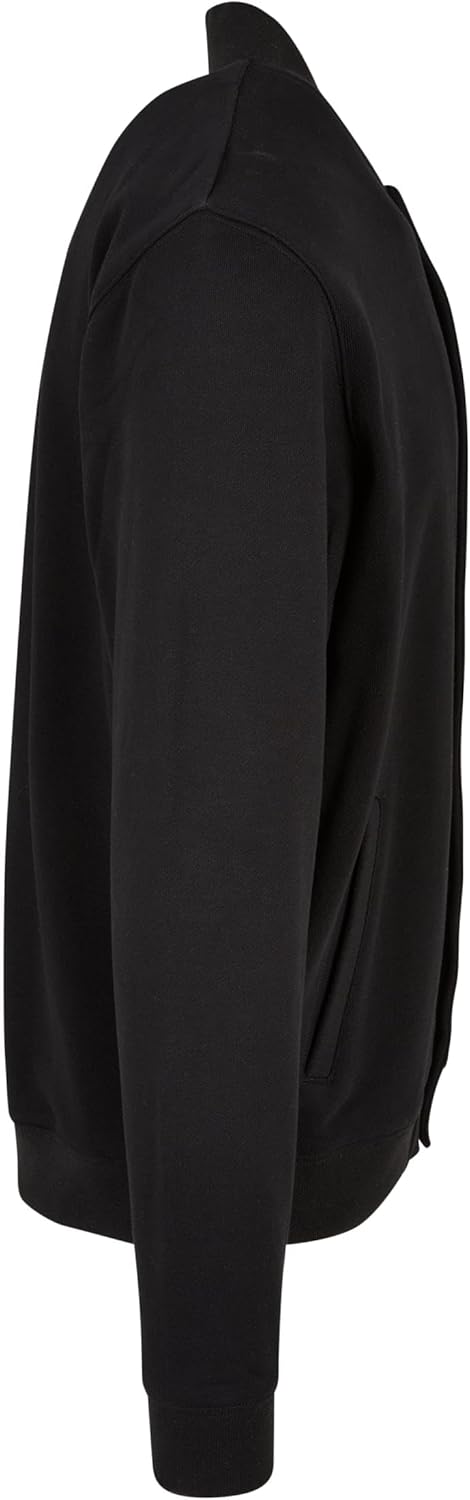 Build Your Brand Herren Heavy Tonal College Jacket Jacke 4XL Schwarz, 4XL Schwarz