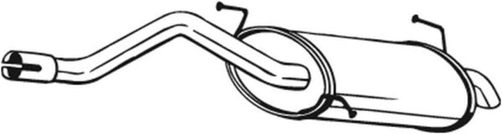 Bosal 154-191 Endschalldämpfer