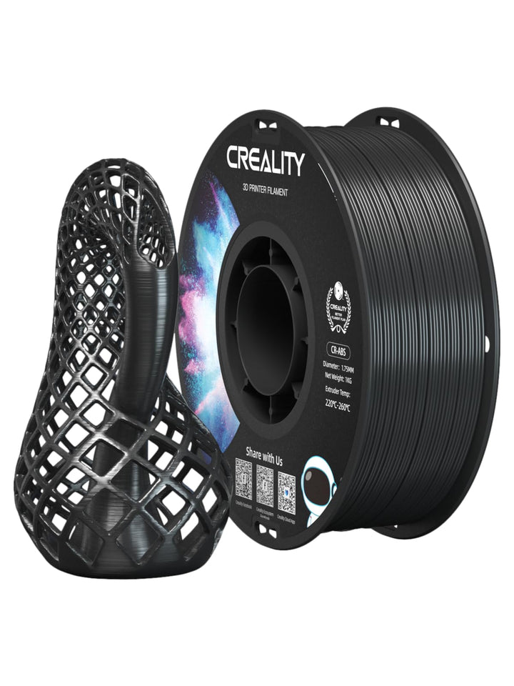 Creality Filament CR ABS 1.75 mm, Filamenten mit Hohe Zähigkeit, Ungiftig, Verschleissfest, Kompatib