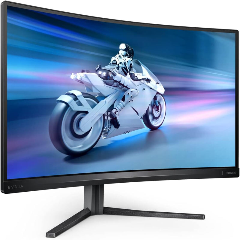 PHILIPS Evnia 27M2C5500W - 27 Zoll QHD Curved Gaming Monitor, 240 Hz, HDR400, 1 ms GtG, FreeSync Pre