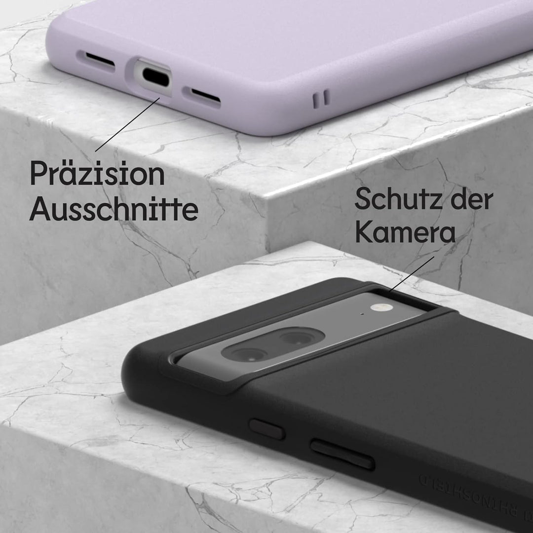 RHINOSHIELD Case kompatibel mit [Pixel 7a] | SolidSuit - MagSafe-kompatibel -Stossdämpfende & schlan