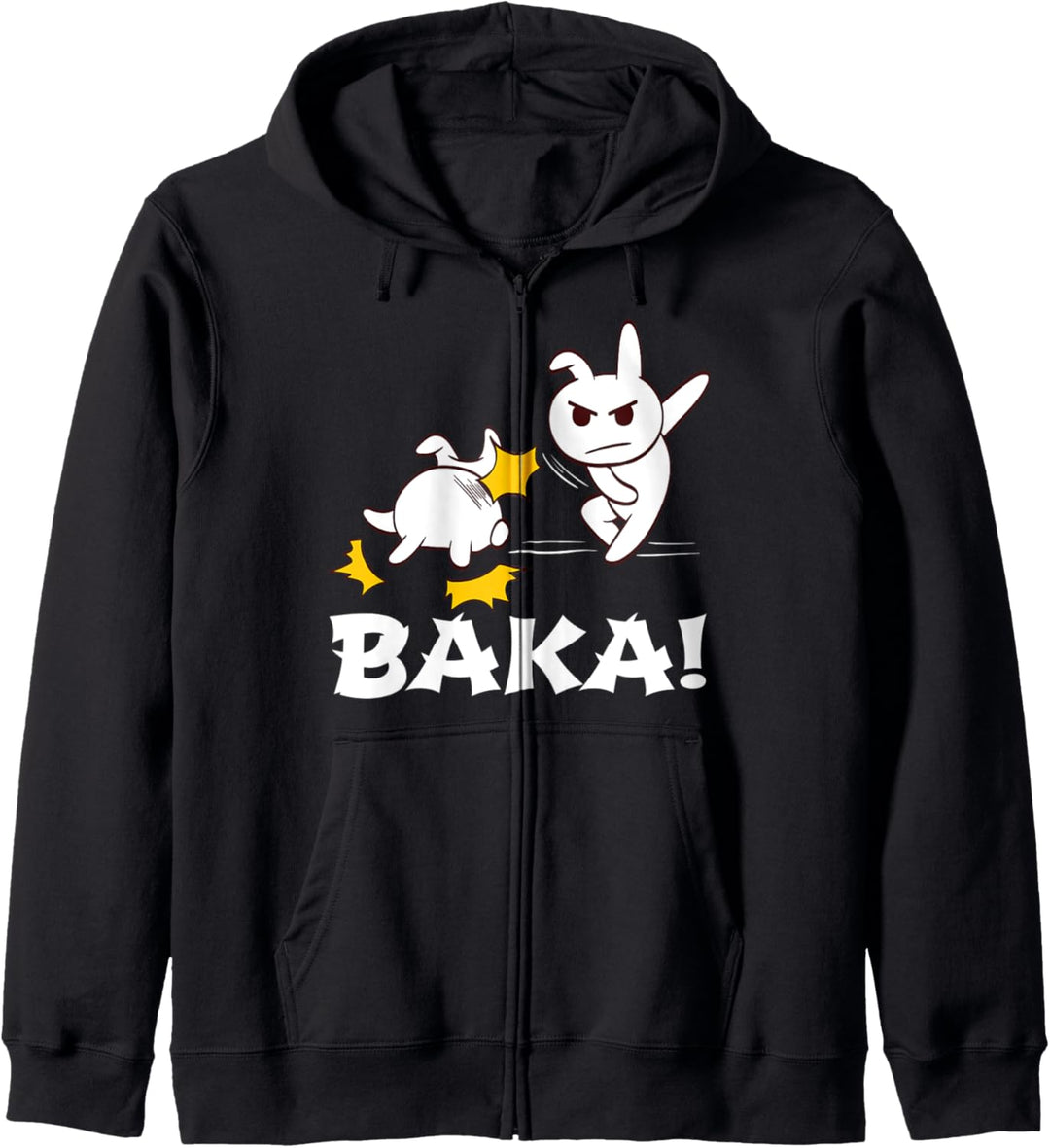 Baka lustiges japanisches Anime Manga Gaming Cosplay Kapuzenjacke
