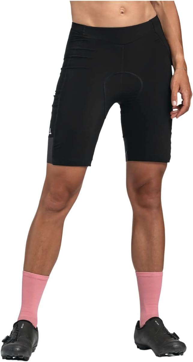 Schöffel Damen Fahrradhose Skin Pants Solo Short 4h 38 Schwarz, 38 Schwarz