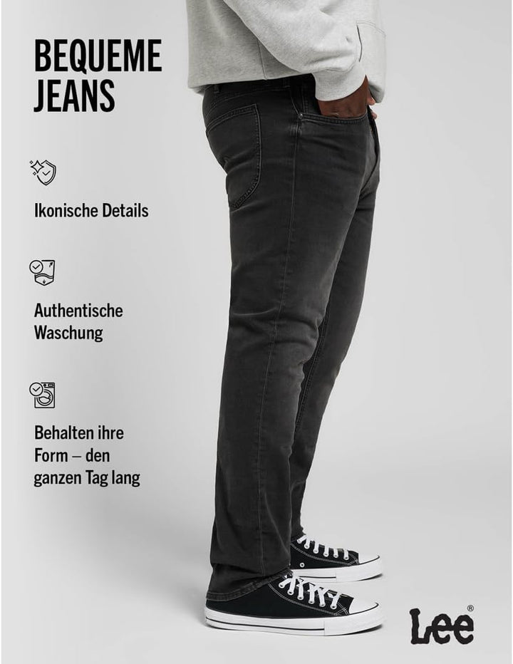 Lee Herren Daren Zip Fly Asphalt Rocker Jeans 28W / 32L Asphalt Rocker, 28W / 32L Asphalt Rocker