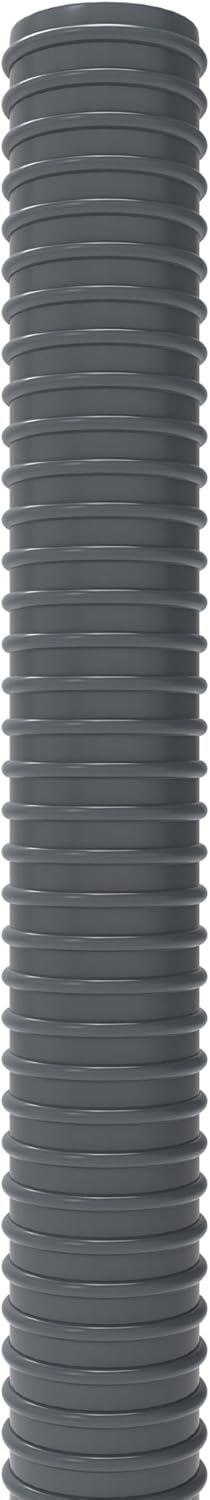 Absaugschlauch PVC *Grau Saugschlauch Spiralschlauch Flexschlauch leicht & flexibel - Meterware - (9