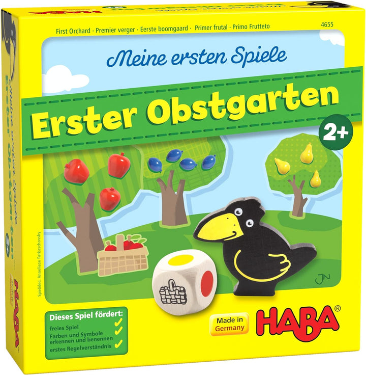 HABA 305211 - Meine ersten Spiele – Baustelle & 4655 - Meine ersten Spiele Erster Obstgarten, unterh