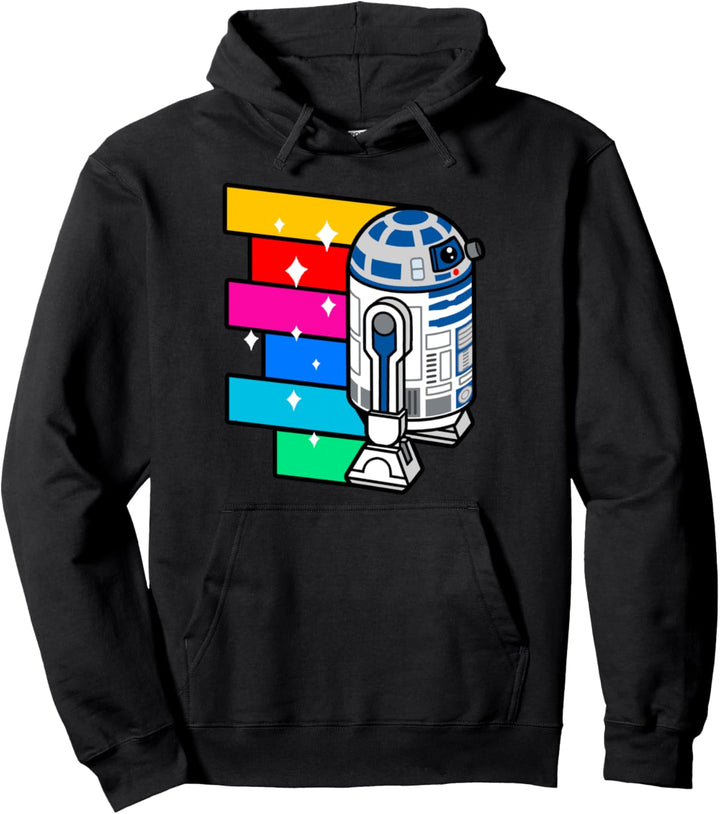 Star Wars R2-D2 Rainbow Run Pullover Hoodie