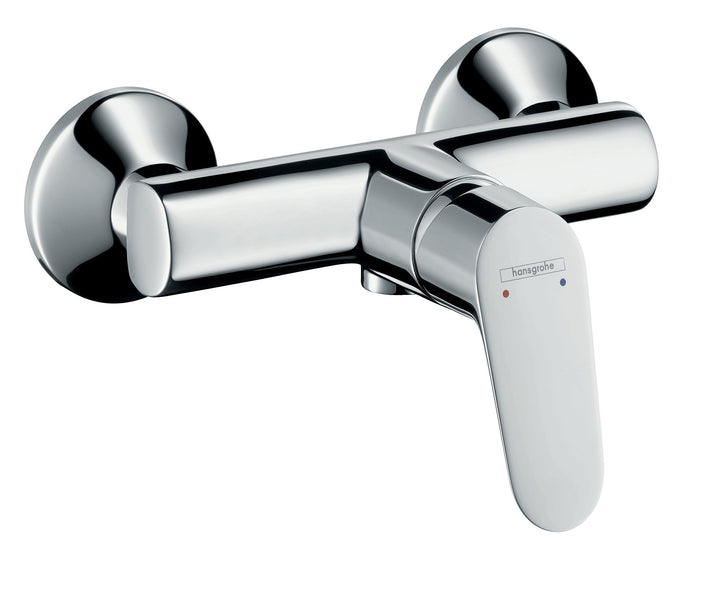 hansgrohe Focus - Duscharmatur Aufputz für 1 Verbraucher, Mischbatterie Dusche, Einhebelmischer, Chr
