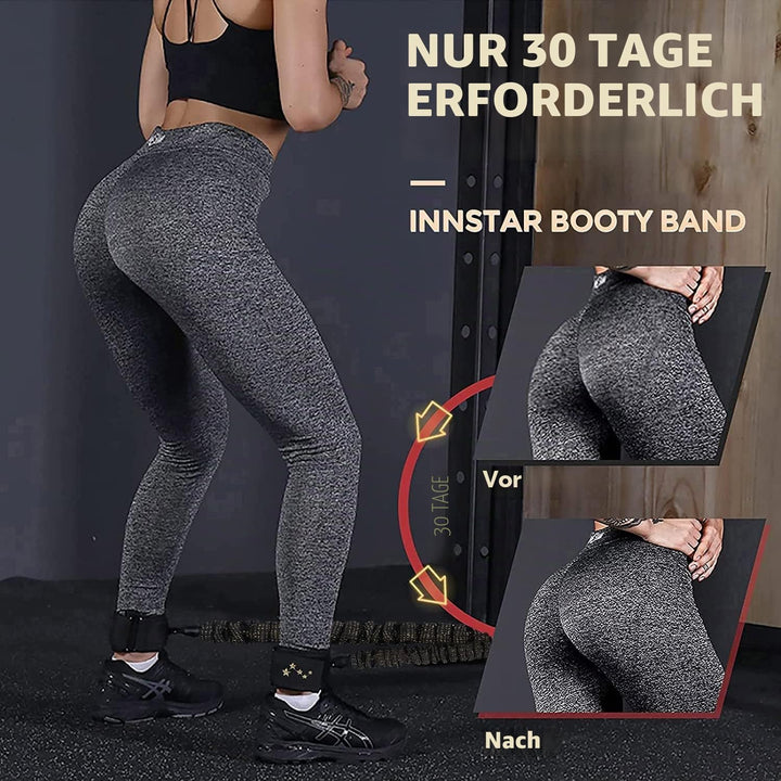 INNSTAR Gesäss Widerstandsbänder, Gesässmuskel Trainer Resistance Bands, Fitnessbänder Booty Band fü