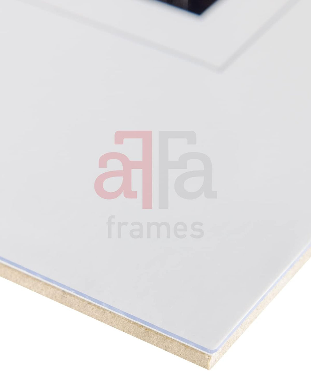 aFFa frames Rahmenloser Bilderhalter | Bilderrahmen | Acrylglas | mit Clips | für Fotos und Poster |