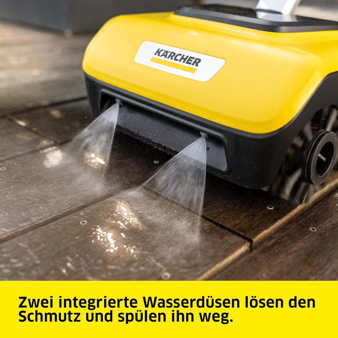 Kärcher Terrassenreiniger PCL 6, Druck: max. 10 bar, Wasserdurchfluss: max. 180 l/h, Arbeitsbreite: