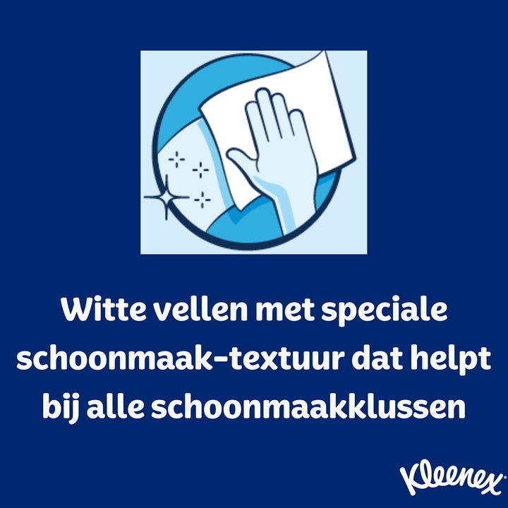Kleenex® Küchenrolle Ultra Clean™, 6 Maxi XL Küchenrollen (=9 Rollen), Unübertroffene Saugfähigkeit