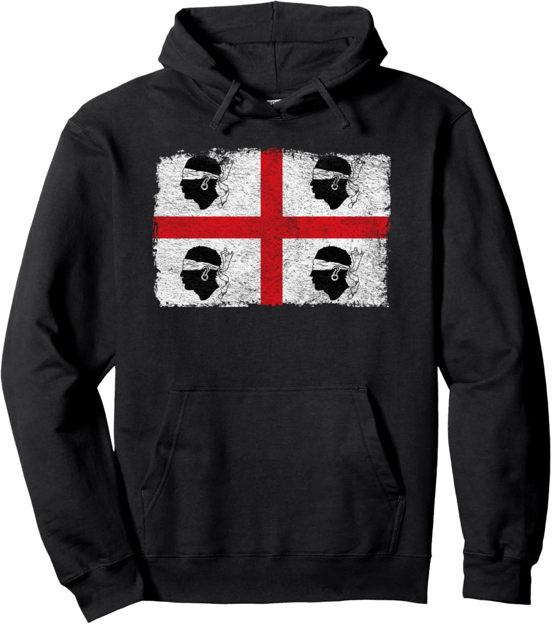 Sardinien-Flagge Italien 4 Moors Sardegna Pullover Hoodie