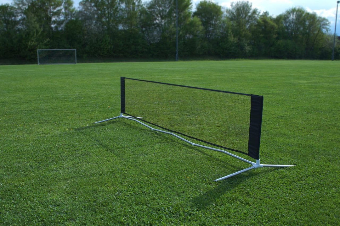 ELF Sports Fussball-Tennis Netz, 6,00 m mit Standfüssen