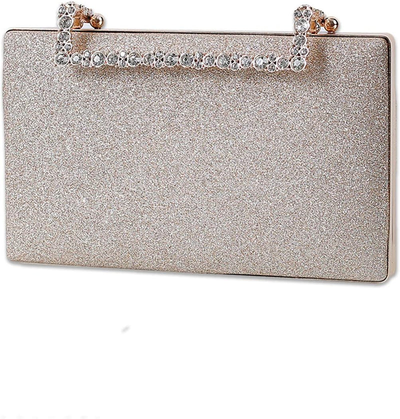 CORIOS Clutch Damen Glitzer Abendtasche Funkelnd Schultertasche Hochzeit Brautbörse Handtasche Glänz