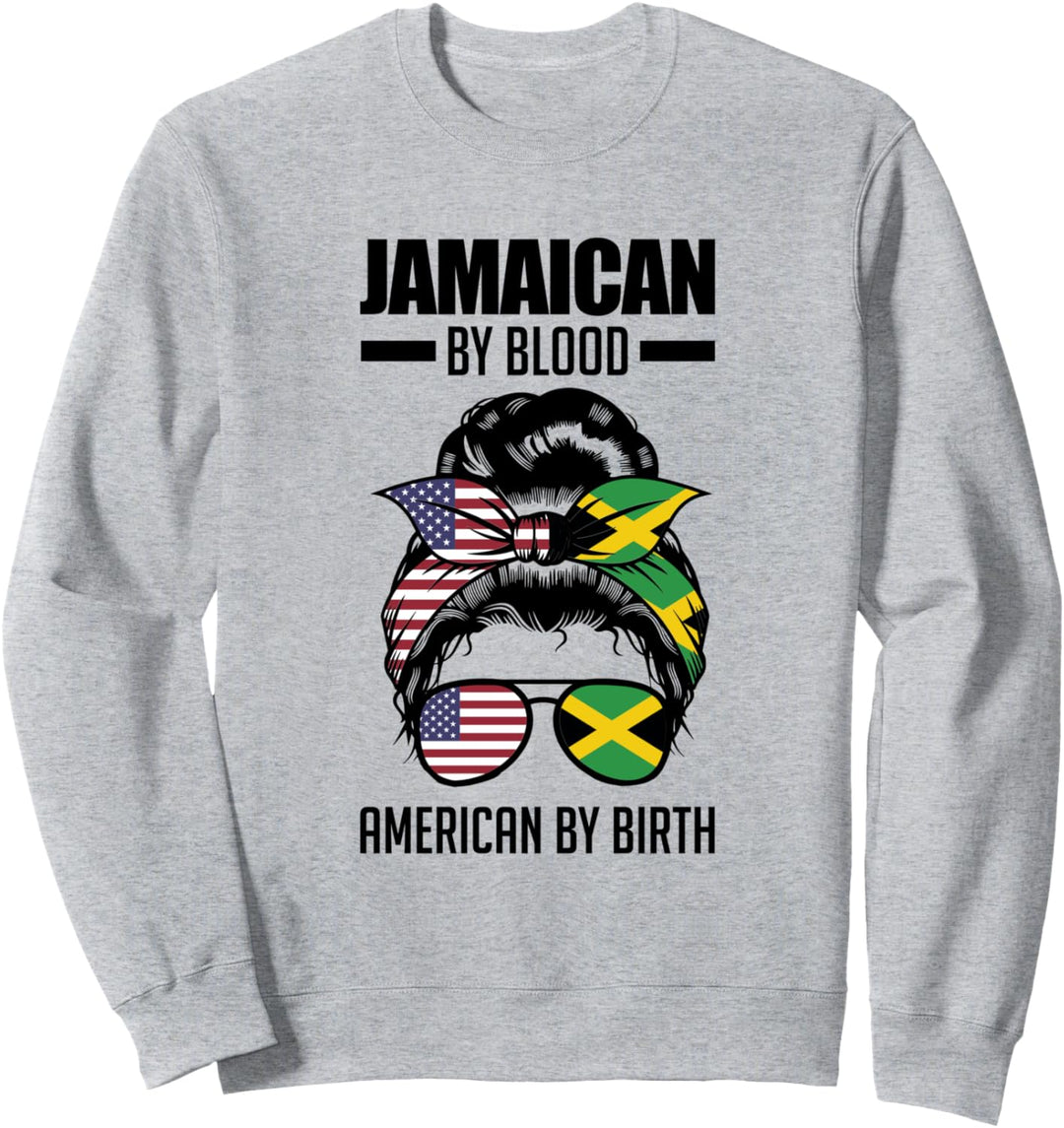 Jamaican von Blood American von Geburt Jamaica Sweatshirt