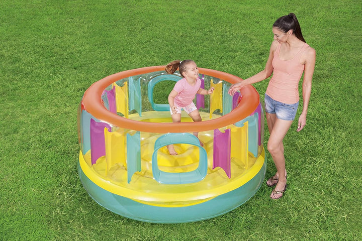 Bestway Up, In & Over Trampolin „BounceJam“ 180 x 86 cm, 52262, Multicolor, 180 cm x 86 cm