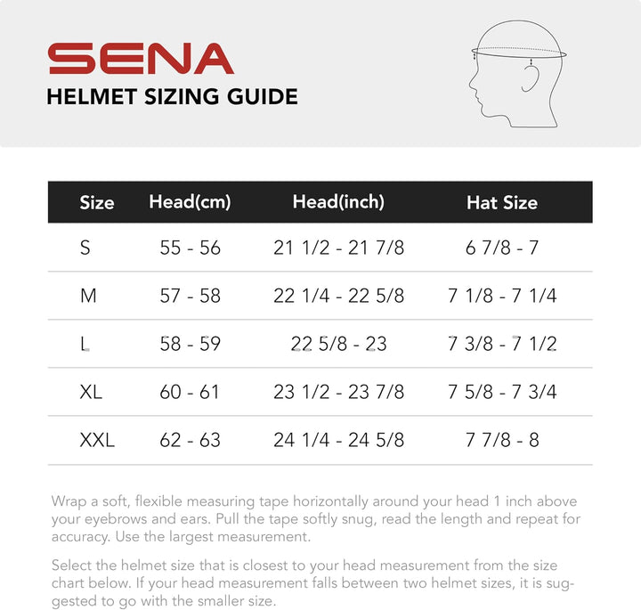 Sena Stryker Bluetooth Integralhelm mit Sound by Harman Kardon und integriertem Mesh Intercom Weiss