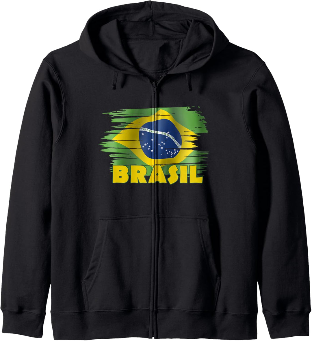 Fussball Brasil Brasilien Fussball Kapuzenjacke