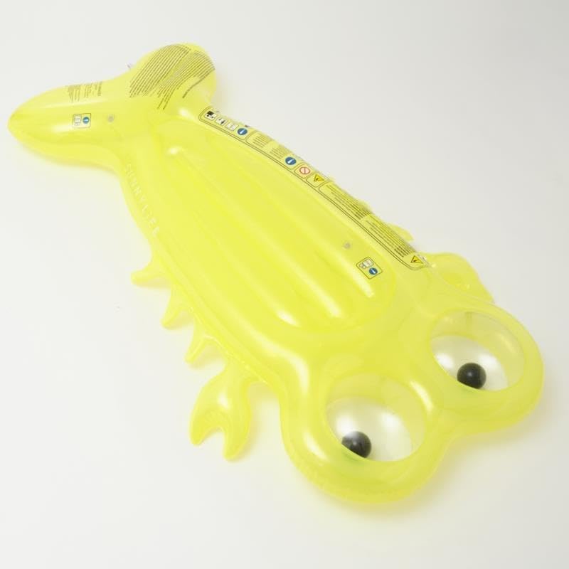 Sunnylife - Aufblasbare Schwimmmatratze Luxe Lie-On - Sonny the Sea Creature, Citrus