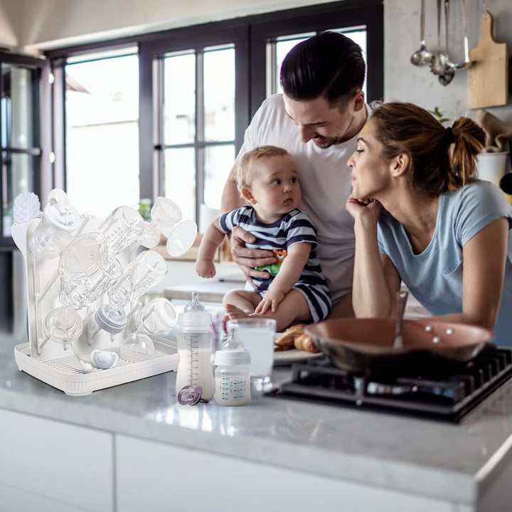 Termichy Trockenständer Babyflaschenr: Grosser vertikaler Flaschentrockner-Halter – platzsparender S