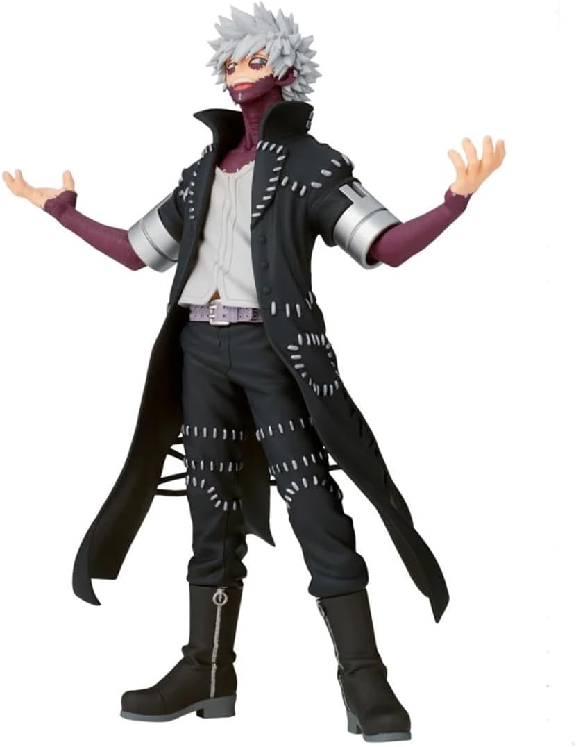 BANPRESTO, Dabi My Hero Academia The Evil Villains DX 20 cm, Mehrfarbig BP88287