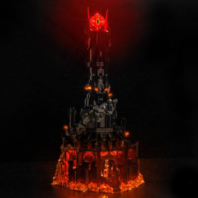 Update Version Led Licht Set für Lego 10333 The Lord of The Rings: Barad-dûr (Kein Lego), Dekoration