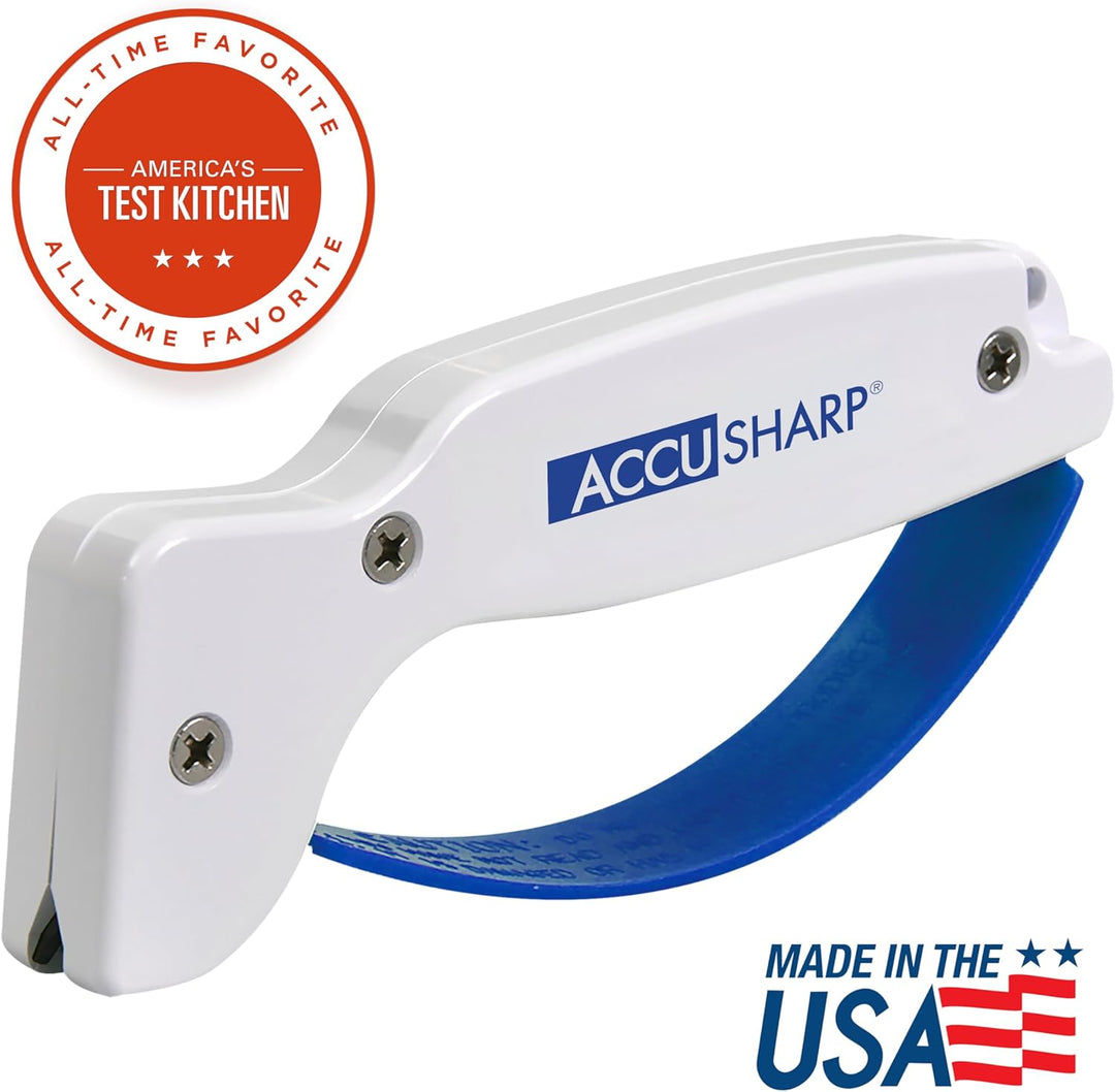 AccuSharp Messerschärfer, Blau/Weiss, ACCU-001W, Blau/Weiss
