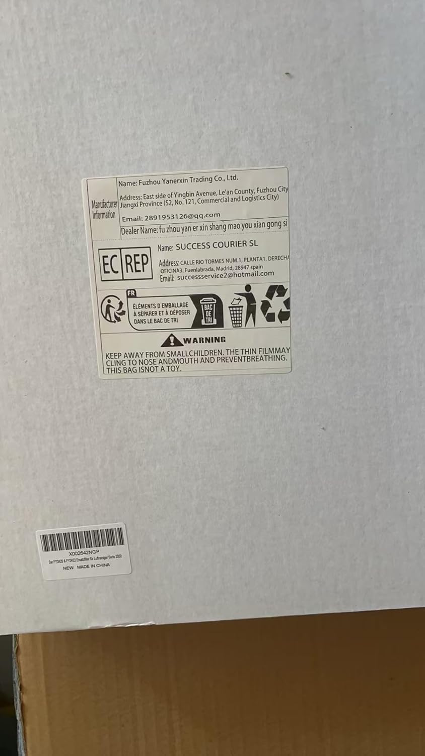 3er FY2402/30 Ersatzfilter für Philips Series 2000 Luftbefeuchter | Activated Carbon Upgrade Filter