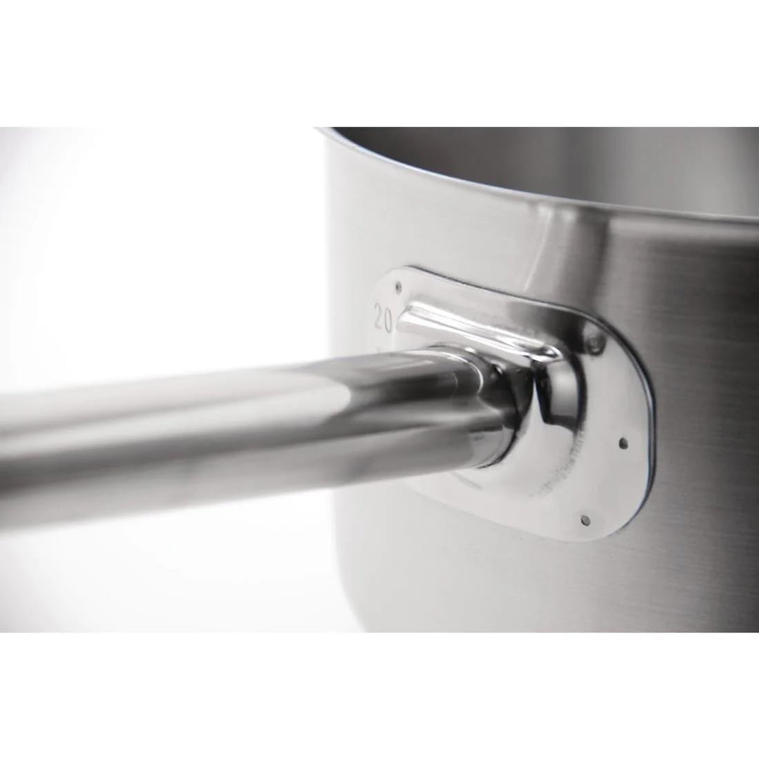 Vogue M944 Vogue Stielkasserolle, Edelstahl, 3 l 100(d)mm x 200mm/8"(dia)., 100(d)mm x 200mm/8"(dia)