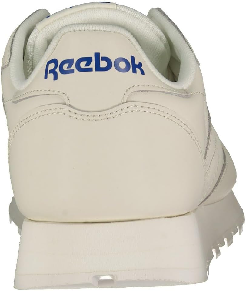 Reebok Unisex Classic LeatherSneaker 34 EU Chalk Vecblu Vecred, 34 EU Chalk Vecblu Vecred