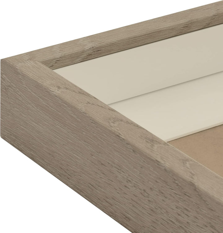 BD ART 50x50 cm gross Box 3D Objektrahmen Bilderrahmen mit Passepartout 40x40 cm. Quadratische zum b