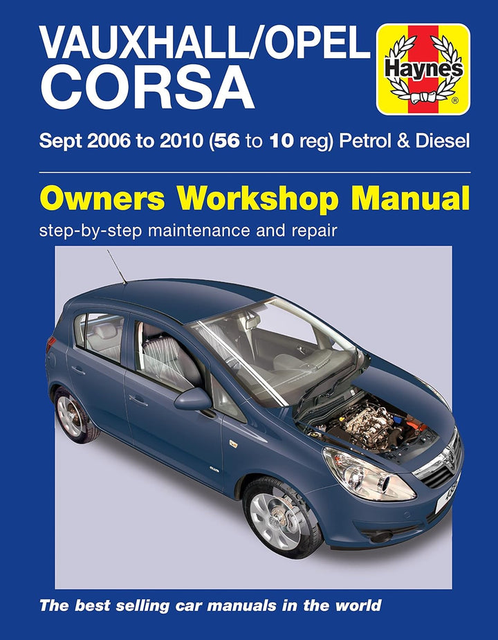 Vauxhall/Opel Corsa Petrol & Diesel (Sept 06 - 10) Haynes Repair Manual, Taschenbuch