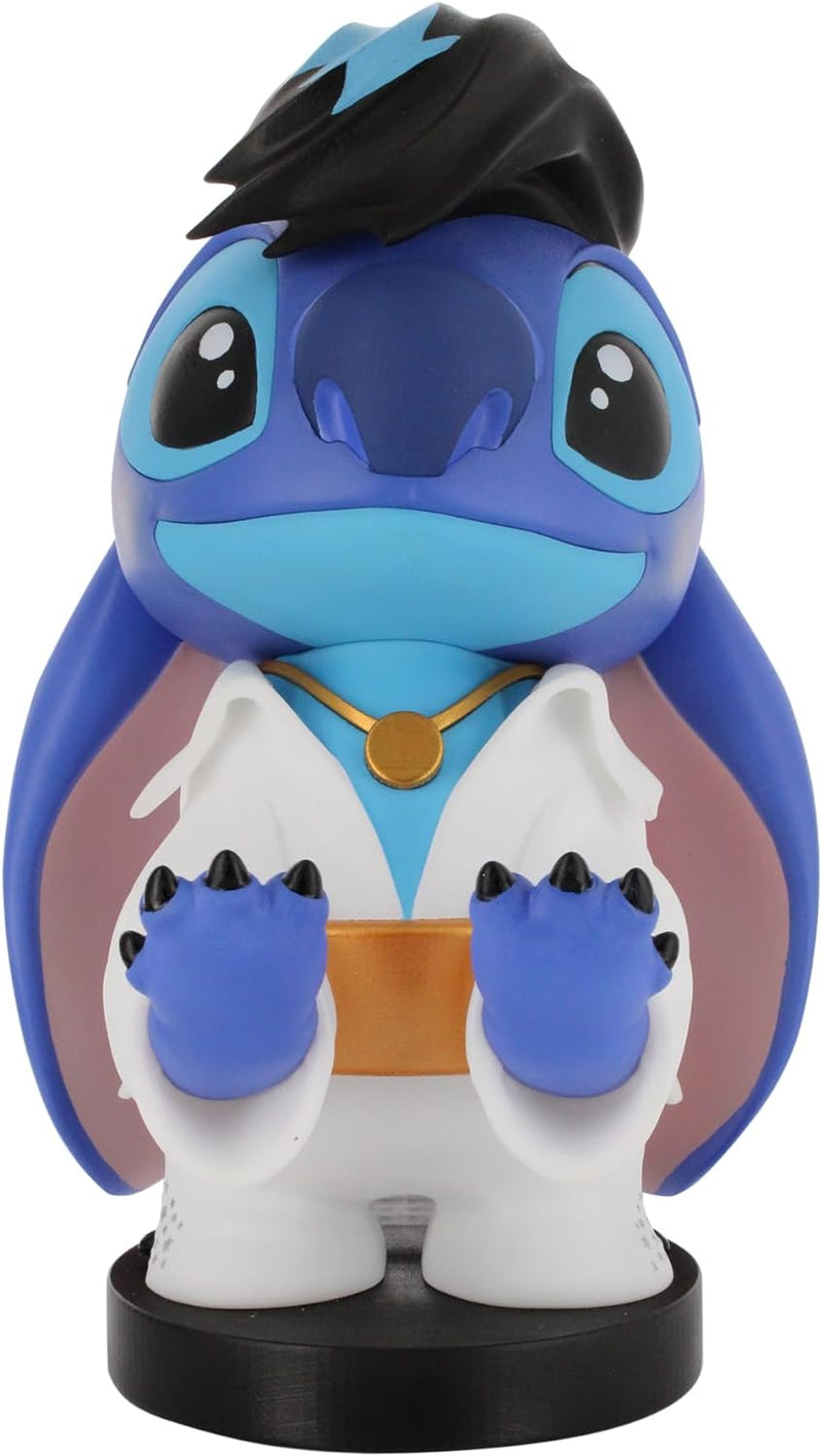 Cableguys Disney Elvis Stitch Gaming-Figur — Zubehör für Controller oder Smartphone-Halter — USB-Kab