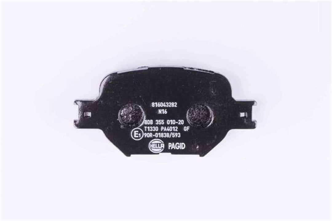 HELLA PAGID 8DB 355 010-201 Bremsbelagsatz - T1330 - Dicke/Stärke: 17mm - Bremssystem: Akebono - nic