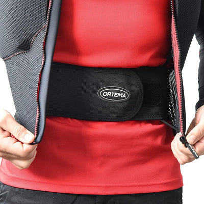 ORTEMA ORTHO-MAX Vest (Gr.S) - Unisex - Ärmellose Weste mit integriertem ORTHO-MAX Rückenprotektor u