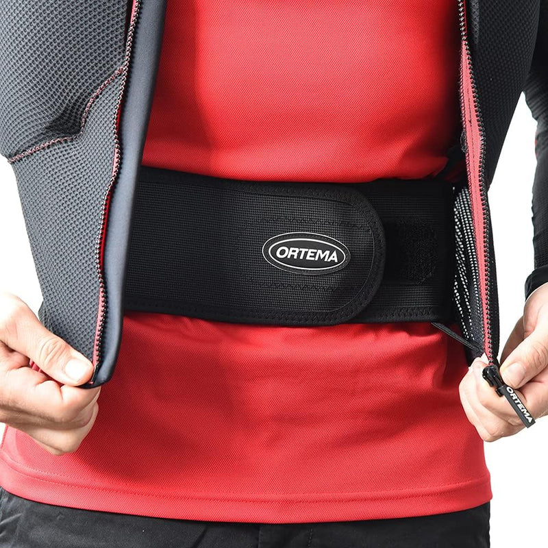 ORTEMA ORTHO-MAX Vest (Gr.S) - Unisex - Ärmellose Weste mit integriertem ORTHO-MAX Rückenprotektor u