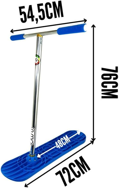 Indo 2.0 Trampolin Stunt-Scooter I Snowscooter I Schneeroller I 40/57 / 67/72 / 79cm Verschiedene Hö