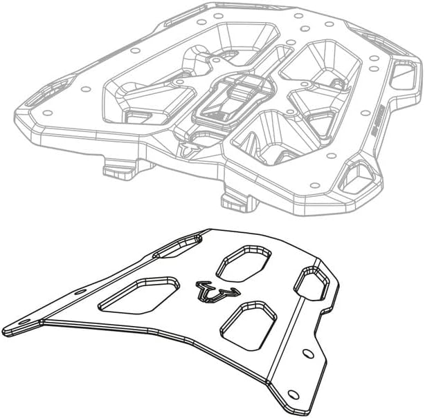 SW-MOTECH Motorrad-Gepäckträger Quick-Lock Street-Rack GPT.04.882.16000/B für KTM, Unisex, Tourer, G