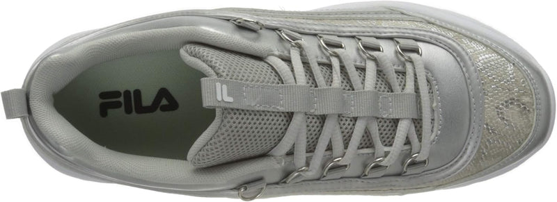 FILA Damen Strada F Wmn Sneaker 38 EU Silber, 38 EU Silber