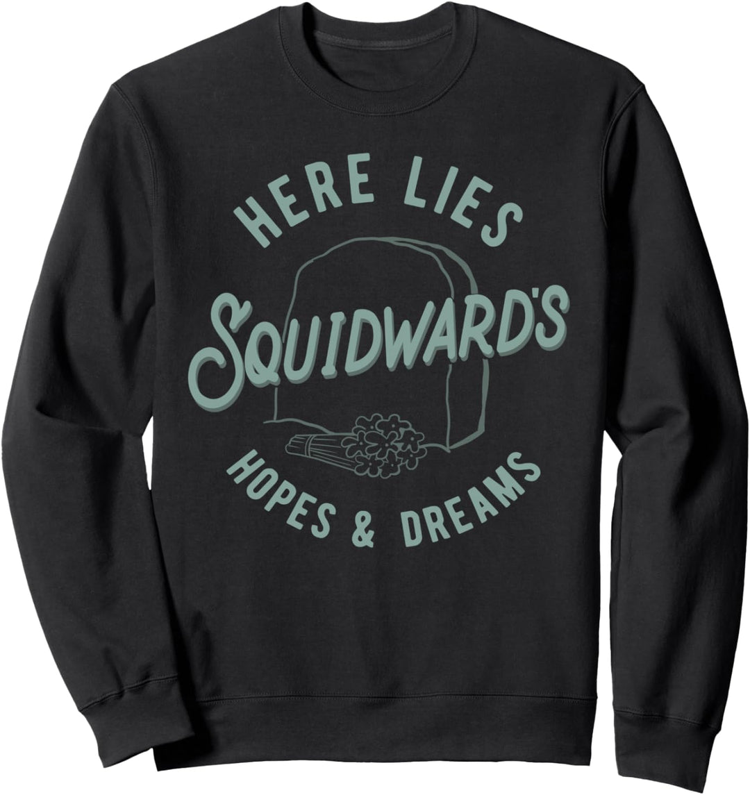SpongeBob SquarePants Here Lies Squidward's Hopes & Dreams Sweatshirt
