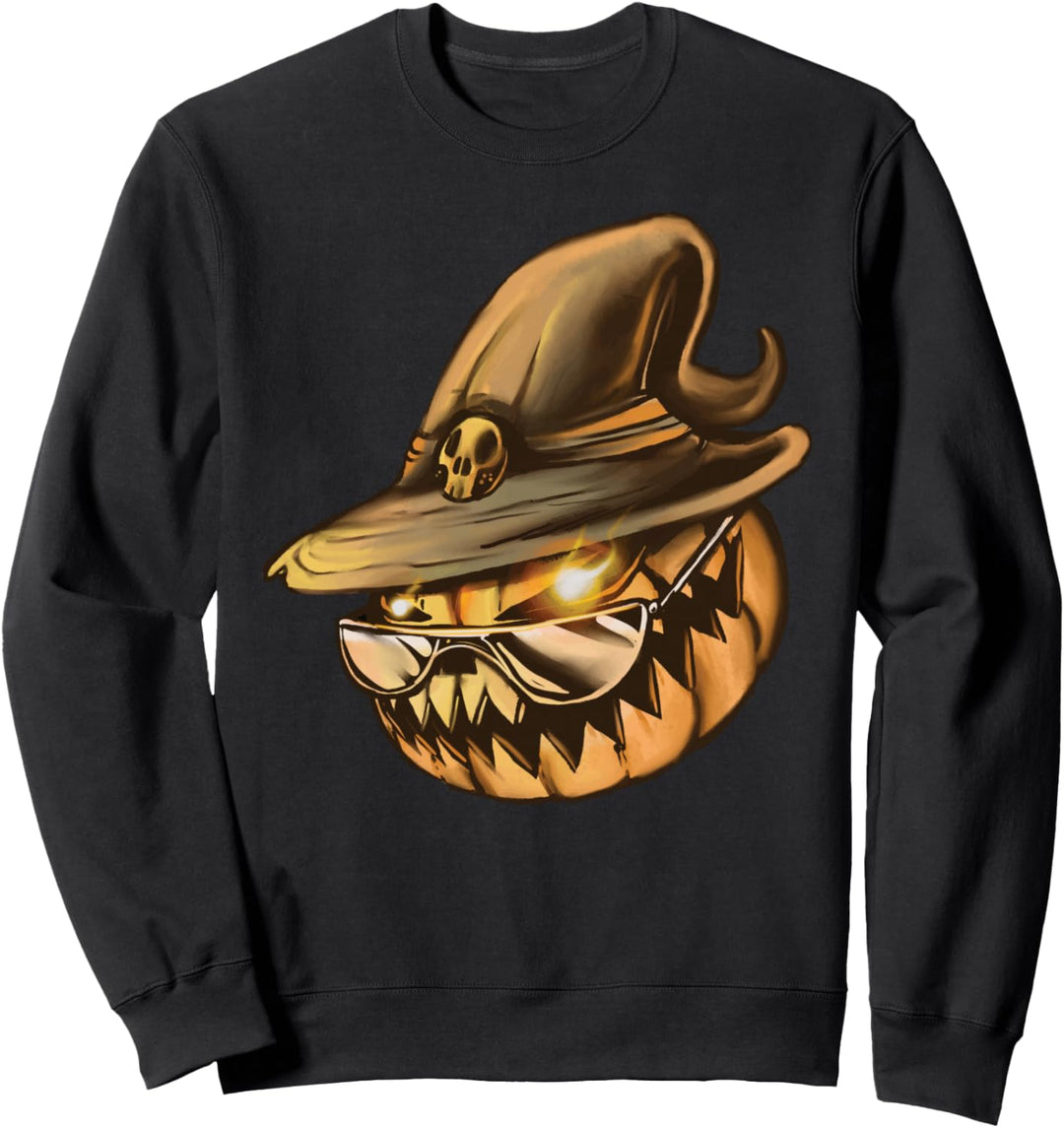 Halloween Kostüm Kleidung Kürbis Gruselig Süsses oder Saures Sweatshirt