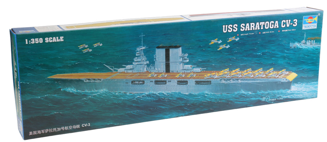 Trumpeter 05607 Modellbausatz USS Saratoga
