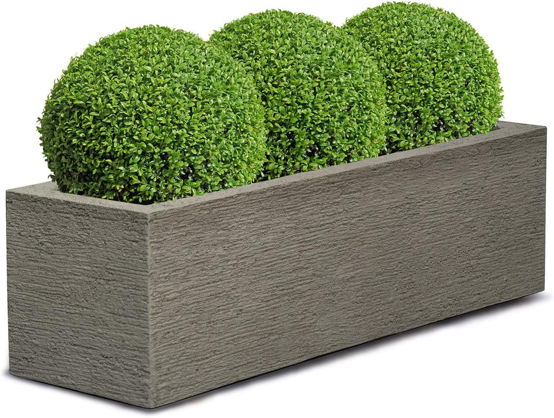 ESCHBACH® Pflanzkübel Box 60 Macchiato Grau Rechteckig * 60 x 20 x 20 cm * 10 Jahre Garantie 60x20x2