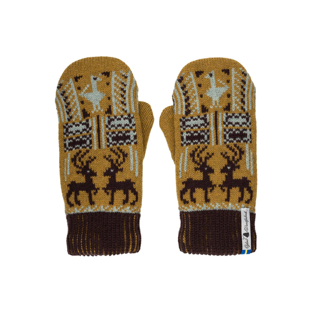 ÖJBRO VANTFABRIK Fäustlinge 4 Lagen 100% Merinowolle versch. Modelle, Grösse S-L (6-11) Handschuhe S