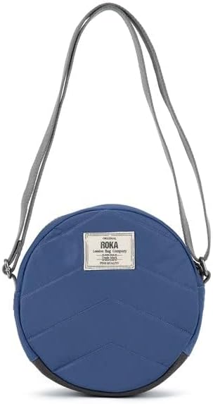 Roka London Paddington B Crossbody Sustainable Nylon Burnt Blue, Burnt Blue