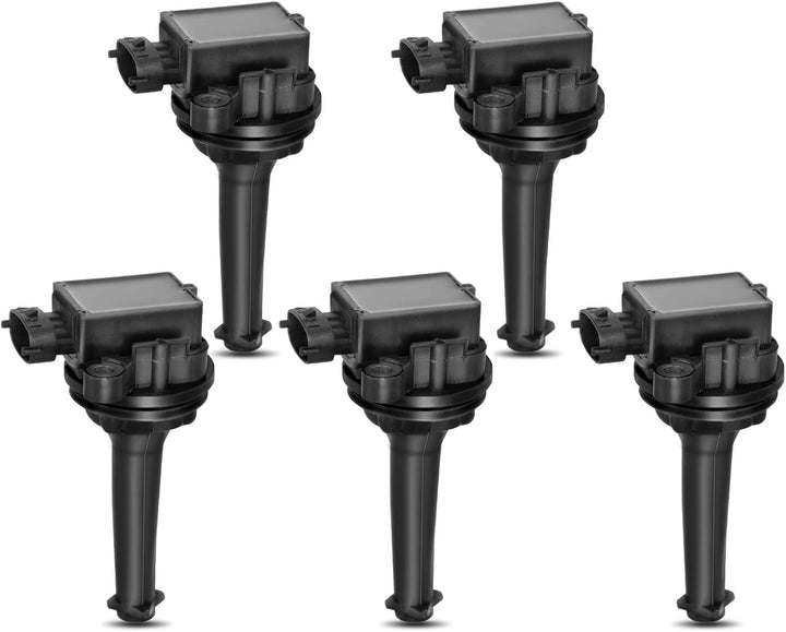 Frankberg 5x Zündspule Zündmodul Kompatibel mit C70 I 2.0L-2.5L 1998-2005 S60 I 2.4L-T5 2000-2009 S8