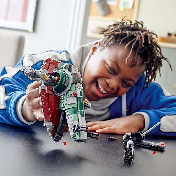 LEGO Star Wars Boba Fett’s Starship 75312 Fun Toy Building Kit; Awesome Gift Idea for Kids; New 2021