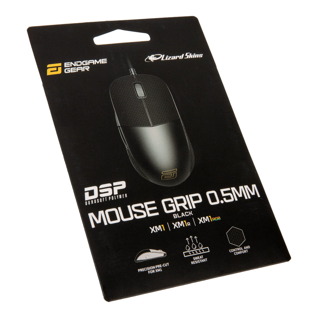 ENDGAME GEAR XM1 Lizard Skins DSP Grip - Maus Griptape Stärke 0,5 mm - Optimale Griffigkeit für Gami