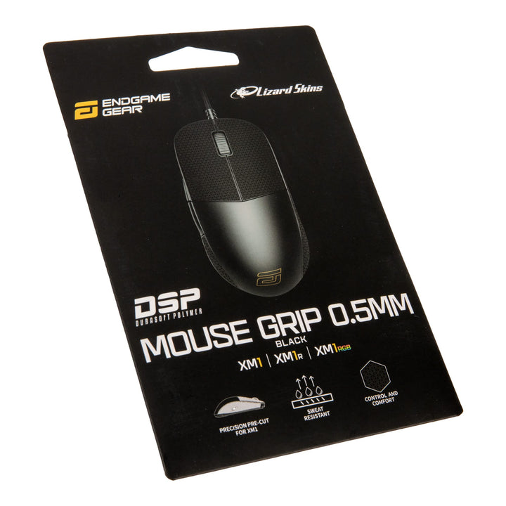 ENDGAME GEAR XM1 Lizard Skins DSP Grip - Maus Griptape Stärke 0,5 mm - Optimale Griffigkeit für Gami